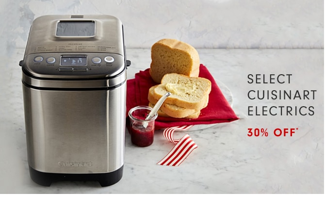 SELECT CUISINART ELECTRICS - 30% OFF*