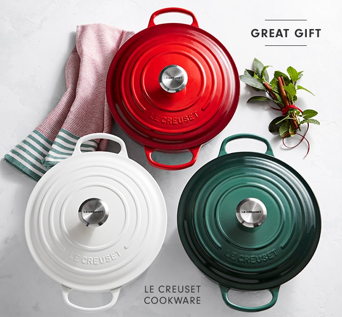 LE CREUSET COOKWARE