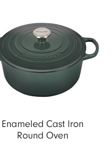 Enameled Cast Iron Round Oven