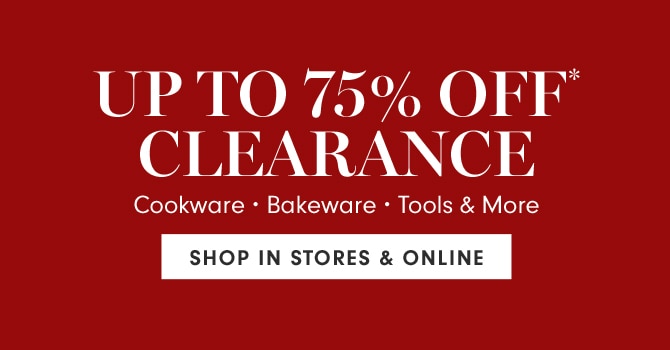 EXTRA 20% OFF CLEARANCE - SHOP NOW