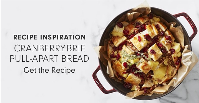 RECIPE INSPIRATION: CRANBERRY-BRIE PULL-APART BREAD - Get the Recipe