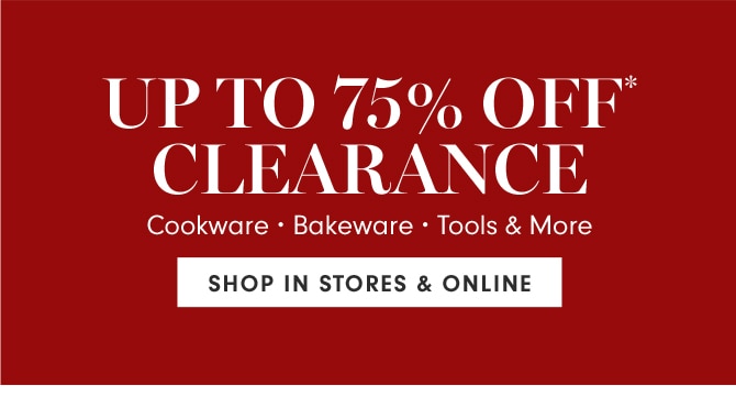 EXTRA 20% OFF CLEARANCE - SHOP NOW