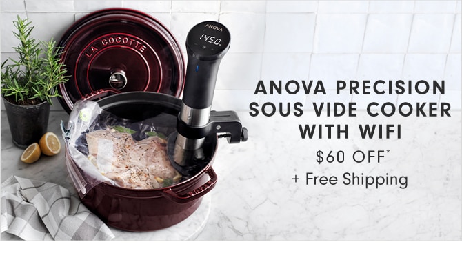 ANOVA PRECISION SOUS VIDE COOKER WITH WIFI - $60 OFF* + Free Shipping