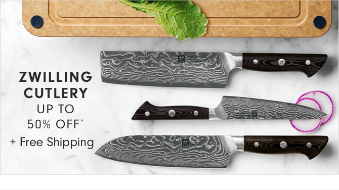 ZWILLING CUTLERY - UP TO 50% OFF* + Free Shipping