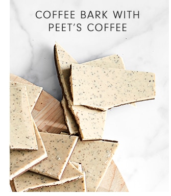 COFFEE BARK WITH PEET’S COFFEE