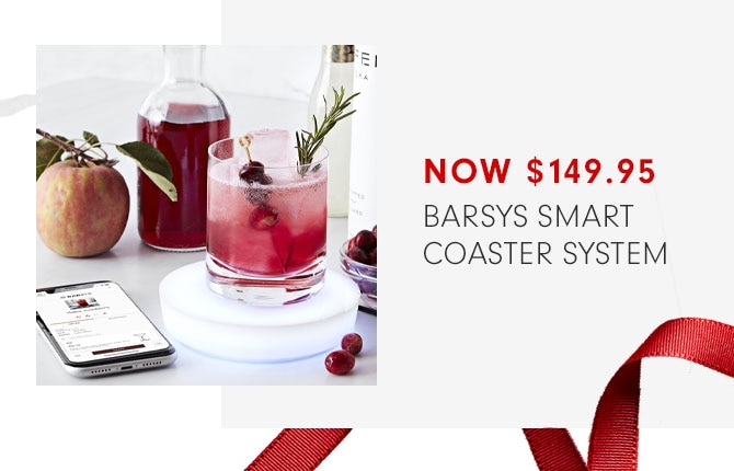 NOW $149.95 - BARSYS SMART COASTER SYSTEM