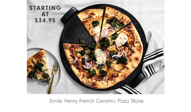 Emile Henry French Ceramic Pizza Stone