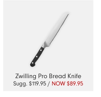 Zwilling Pro Bread Knife - NOW $89.95