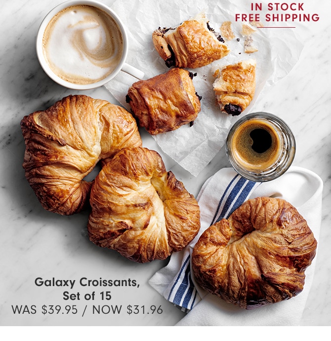 Galaxy Croissants, Set of 15 - NOW $23.96