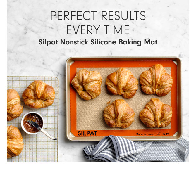 PERFECT RESULTS EVERY TIME - Silpat Nonstick Silicone Baking Mat