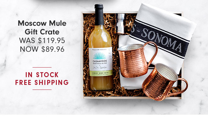 Moscow Mule Gift Crate WAS $119.95 NOW $89.96