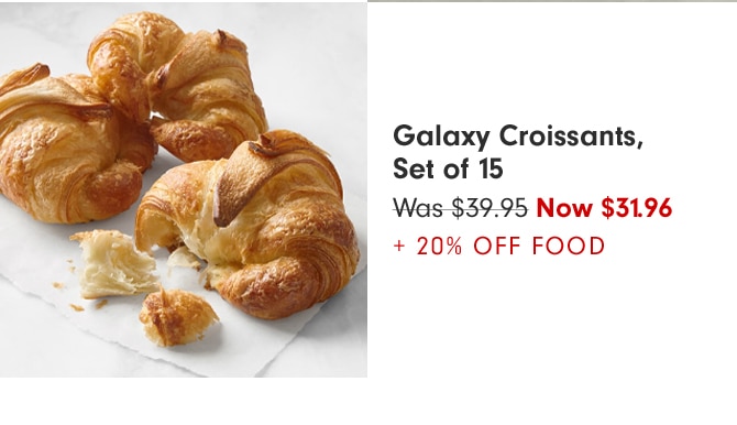 Galaxy Croissants, Set of 15 - Now $23.96 + Up to 40% Off Food