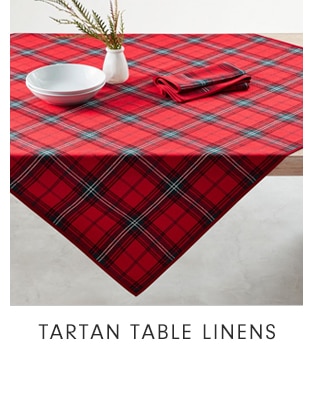 TARTAN TABLE LINENS