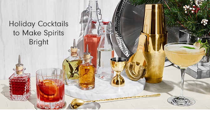 Holiday Cocktails to Make Spirits Bright