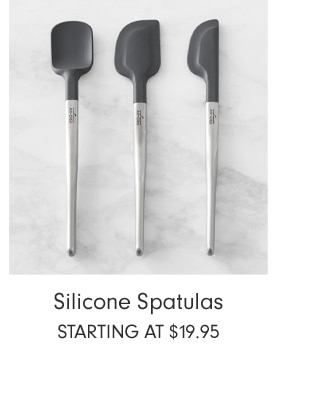 Silicone Spatulas - starting at $19.95