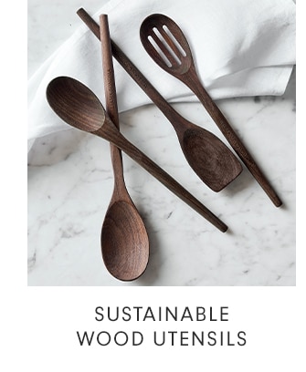 SUSTAINABLE WOOD UTENSILS