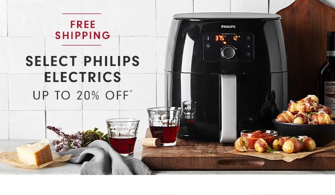 SELECT PHILIPS ELECTRICS - UP TOP 20% OFF*