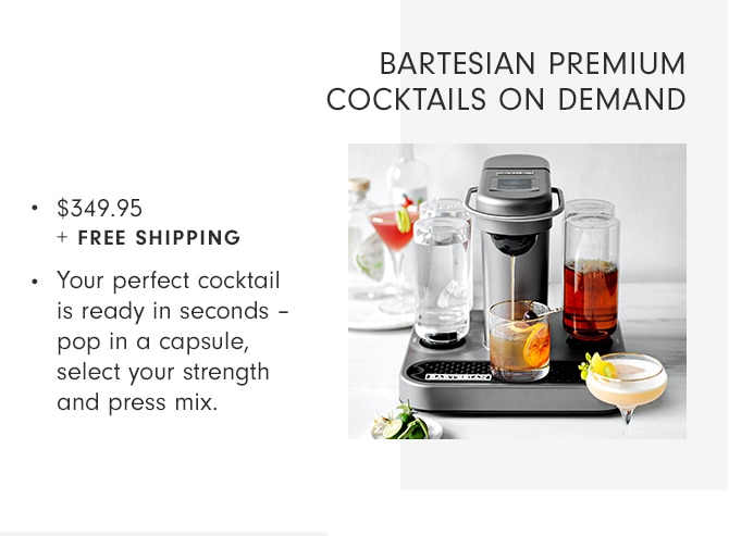 BARTESIAN PREMIUM COCKTAILS ON DEMAND