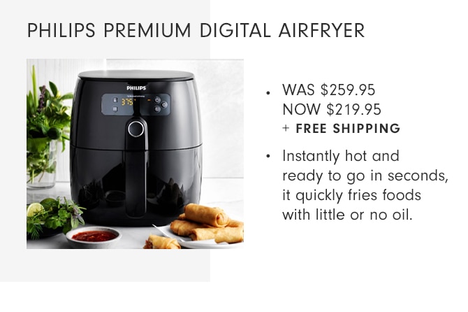 PHILIPS PREMIUM DIGITAL AIRFRYER