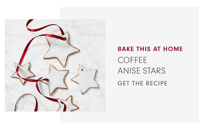 BAKE THIS AT HOME - COFFEE ANISE STARS - GET THE RECIPE