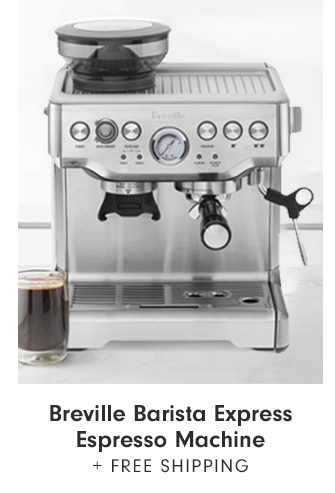 Breville Barista Express Espresso Machine + FREE SHIPPING