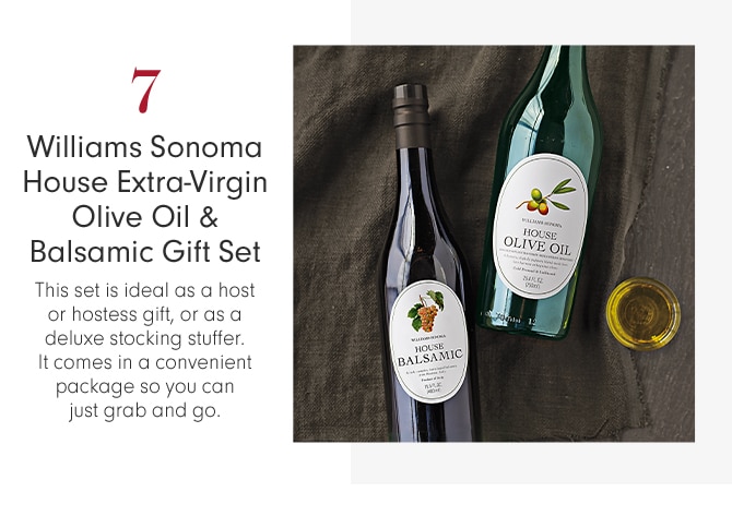 Williams Sonoma House Extra-Virgin Olive Oil & Balsamic Gift Set