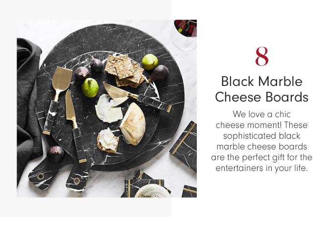 Black Marble Cheese Boards