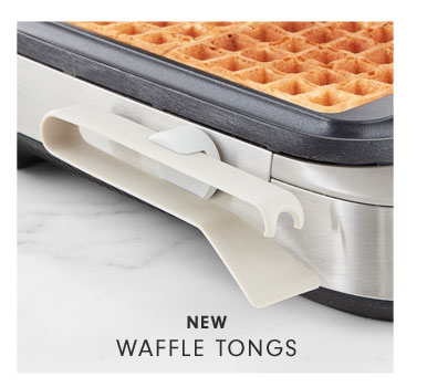 NEW - WAFFLE TONGS