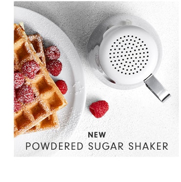 NEW POWDERED SUGAR SHAKER