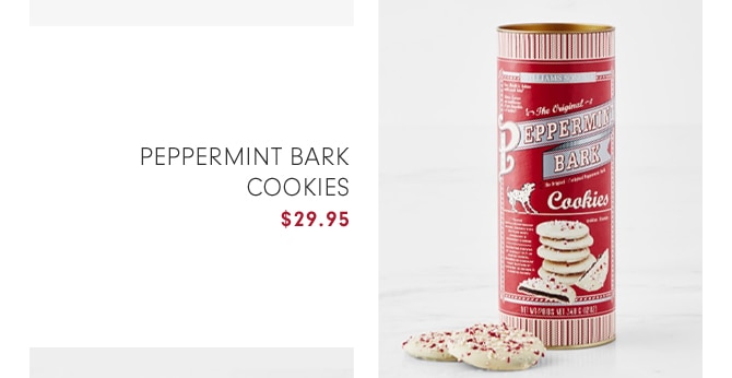 PEPPERMINT BARK COOKIES - $29.95