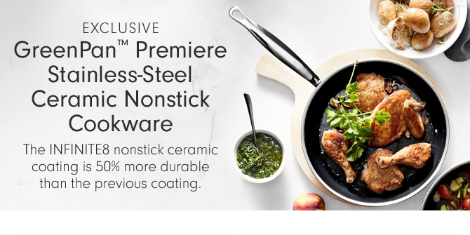 GreenPan™ Stainless-Steel Ceramic Nonstick Cookware