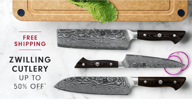 ZWILLING CUTLERY - UP TO 50% OFF*