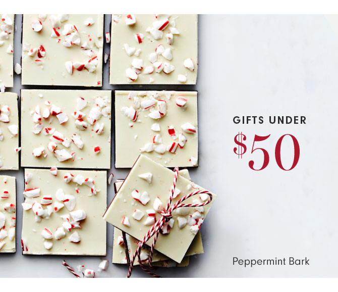 GIFTS UNDER $50 - Peppermint Bark