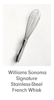 Williams Sonoma Signature Stainless-Steel French Whisk