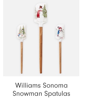 Williams Sonoma Snowman Spatulas