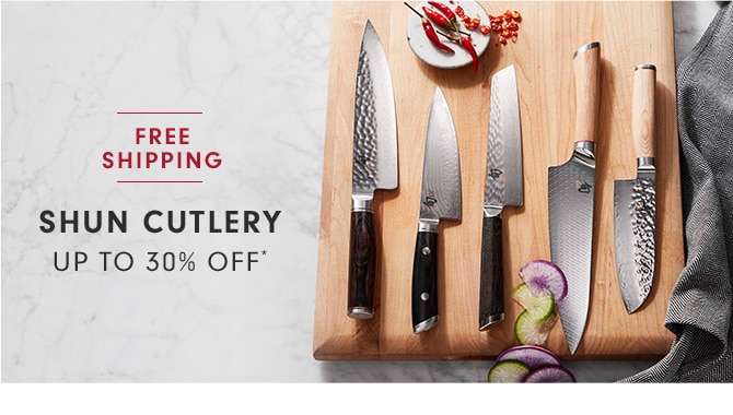 SHUN CUTLERY - UP TO 30% OFF*