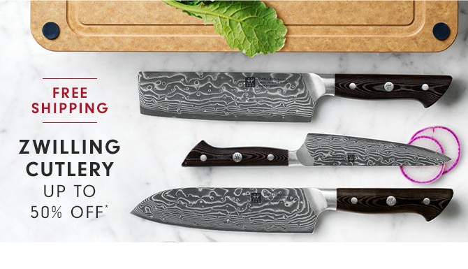 ZWILLING CUTLERY - UP TO 50% OFF*