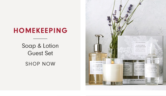 HOMEKEEPING - Soaps & Lotion Guest Set - SHOP NOW