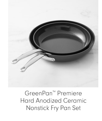 GreenPan™ Premiere Hard Anodized Ceramic Nonstick Fry Pan Set