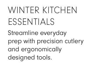 WINTER KITCHEN ESSENTIALS