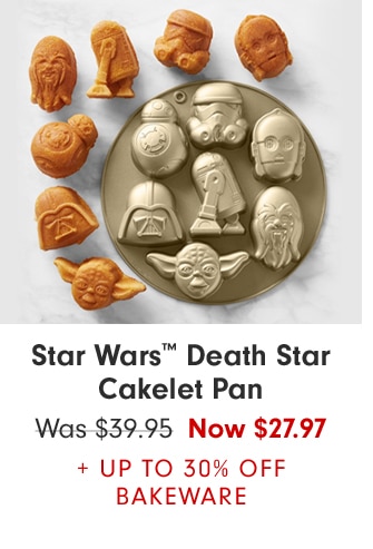 Star Wars™ Death Star Cakelet Pan - Now $27.97 + UP TO 30% OFF BAKEWARE