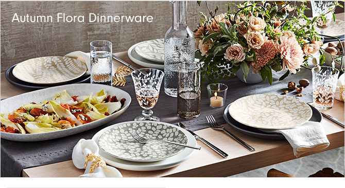 Autumn Flora Dinnerware