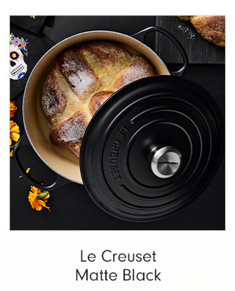 Le Creuset Matte Black