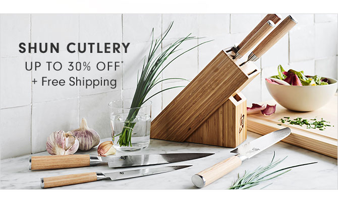 SHUN CUTLERY - UP TO 30% OFF* + Free Shipping