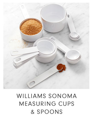 WILLIAMS SONOMA MEASURING CUPS & SPOONS