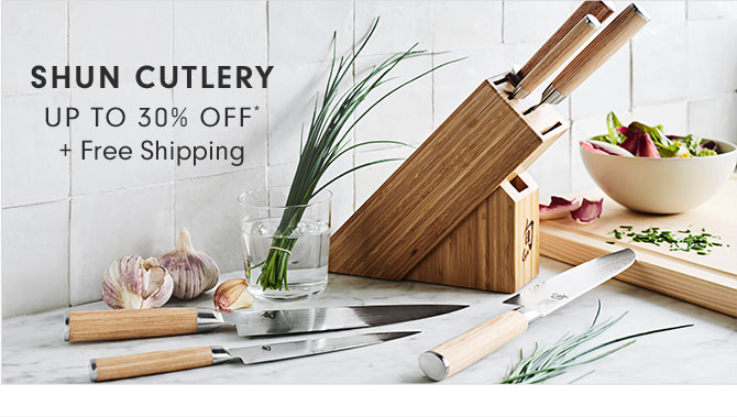 SHUN CUTLERY - UP TO 30% OFF* + Free Shipping