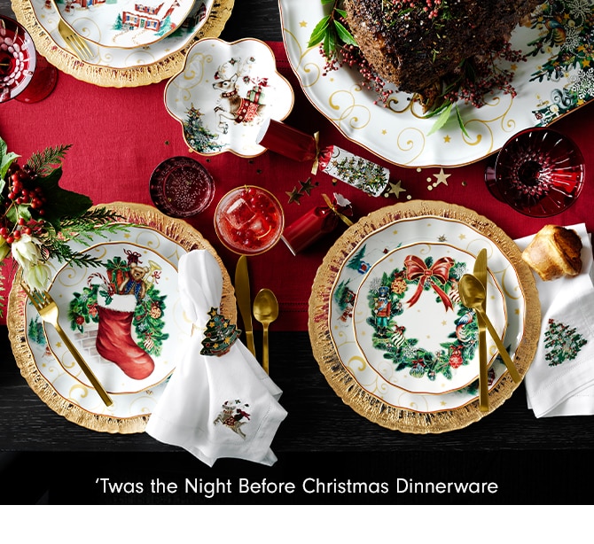 ‘Twas the Night Before Christmas Dinnerware