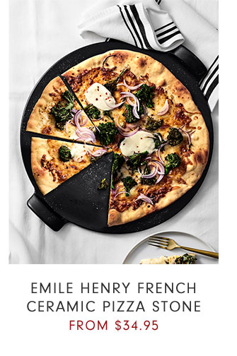 EMILE HENRY FRENCH CERAMIC PIZZA STONE FROM $34.95