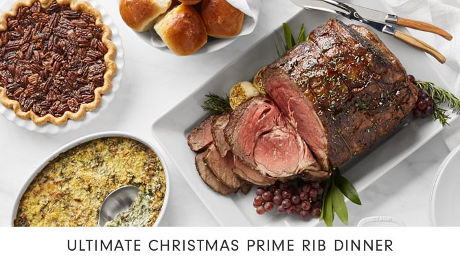 ULTIMATE CHRISTMAS PRIME RIB DINNER