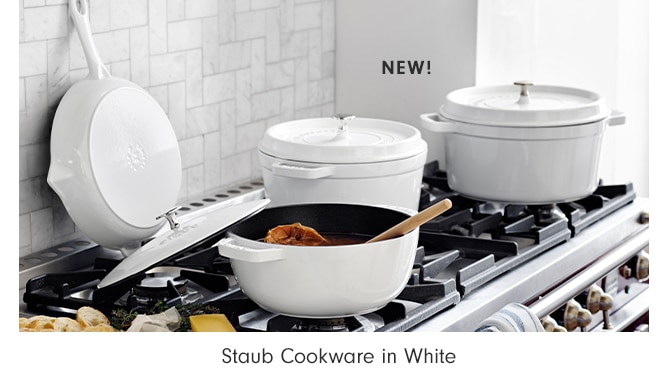 Staub Cookware in White